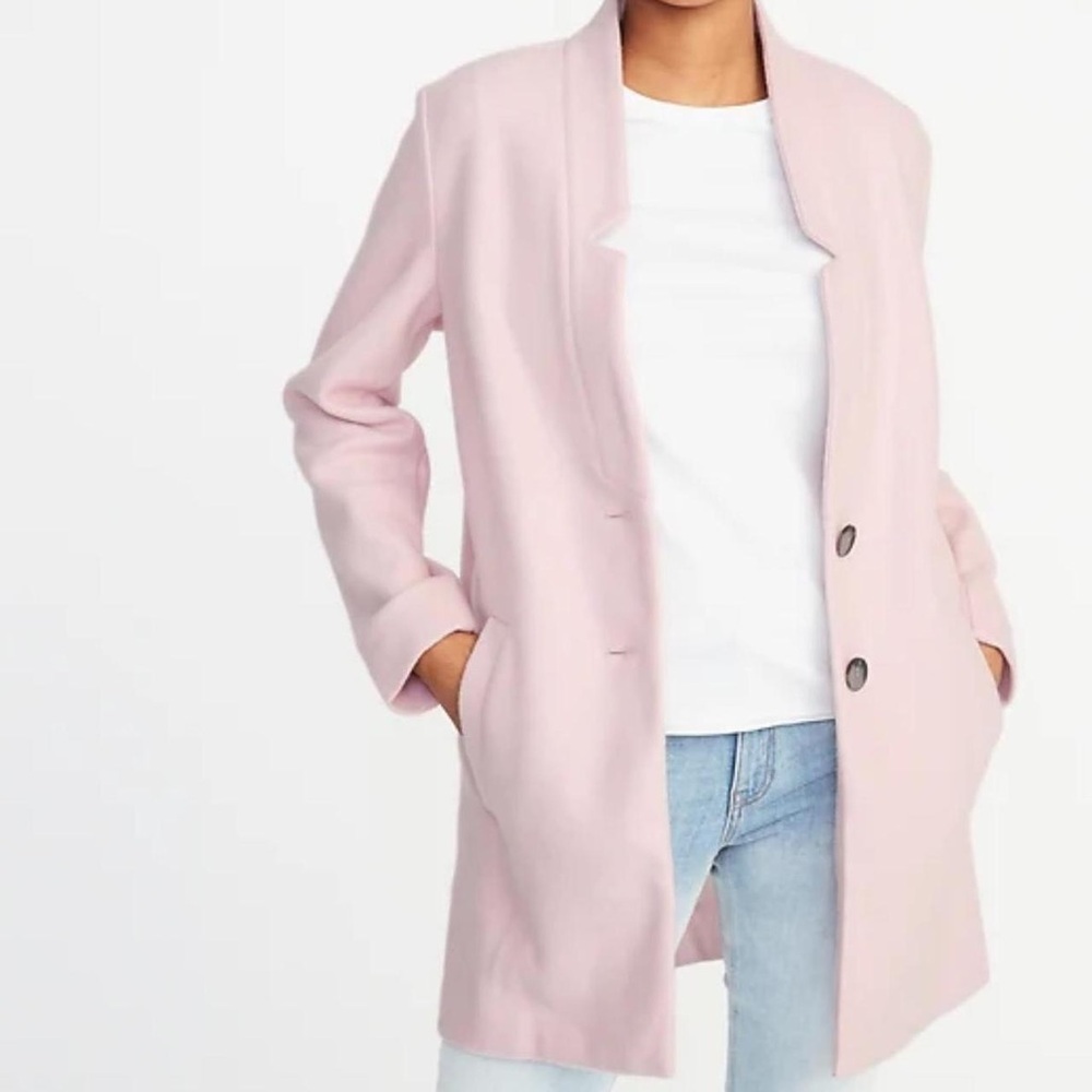 Old Navy Women's Blazer in Soft Baby Pink